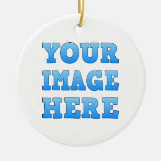 Utforma din egen keramiska cirkel julgransprydnad keramik