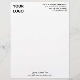 Utforma din egen Personlig i affärshandboken Brevhuvud