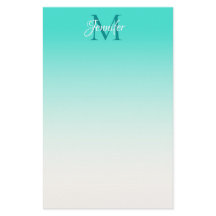 Utforma din egen Personlig, monogram, Ombre