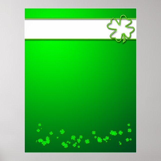 Utforma din egen Poster - St. Patricks Day (Framsidan)