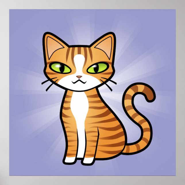 Utforma din egen Tecknad-katt Poster (Framsidan)