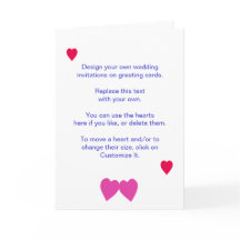 Utforma dina egna bröllopsinbjudningar på kort