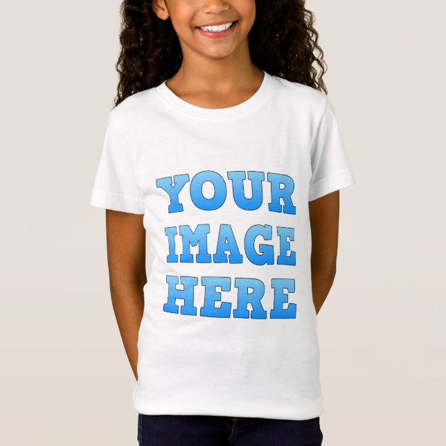 Utforma dina egna flickors T-Shirt (Framsida)