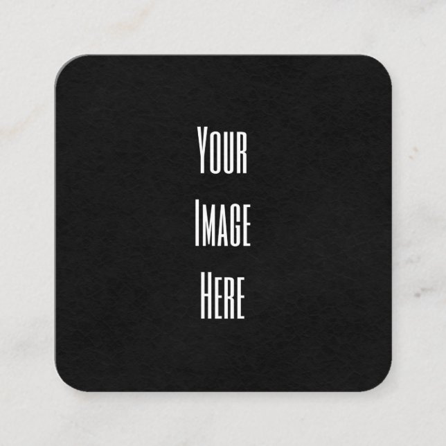 Utforma ditt eget Affärskort Fyrkantigt Visitkort (Framsida)