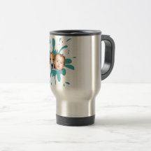 Utforma ditt eget fotfoto Baby Mugg