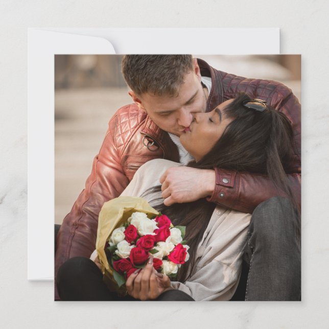 Utforma ditt eget foto tack kort (Framsida)