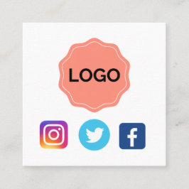 Utforma ditt eget fyrkantigt visitkort