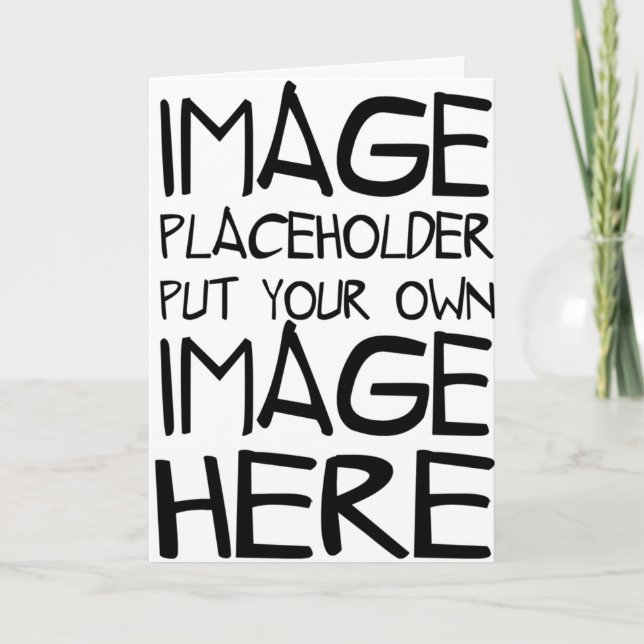 Utforma ditt eget hälsningskort kort (Framsida)