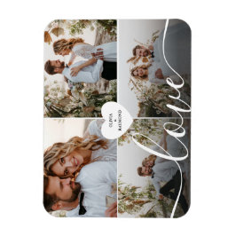 Utforma ditt eget Kärlek-fotografi Magnet