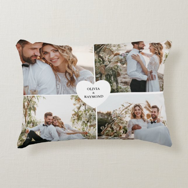 Utforma ditt eget Kärlek-fotografi Prydnadskudde (Framsidan)