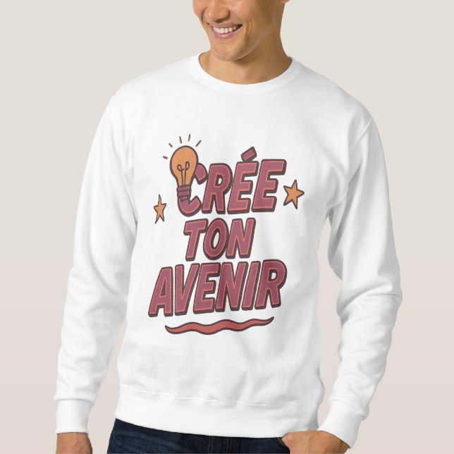 Utforma ditt mål lång ärmad tröja (Framsida)