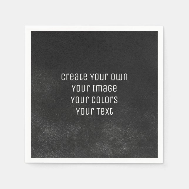 Utforma ditt sätt - Skapa dig själv Pappersservett (Framsidan)