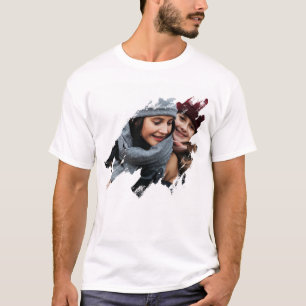 Utforma egen Anpassningsbar Phtoto Push Stroke Hor T Shirt