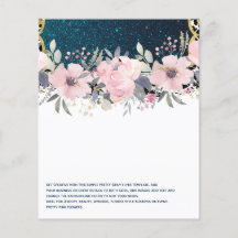 Utforma egen Blommigt för Rosa, affärsstation