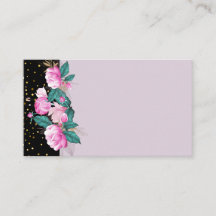 Utforma egen Blommigt för Rosa, affärsstation