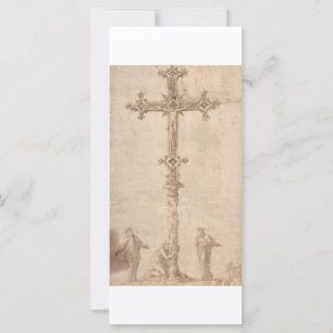 Utforma en Crucifix med Virgin Mary