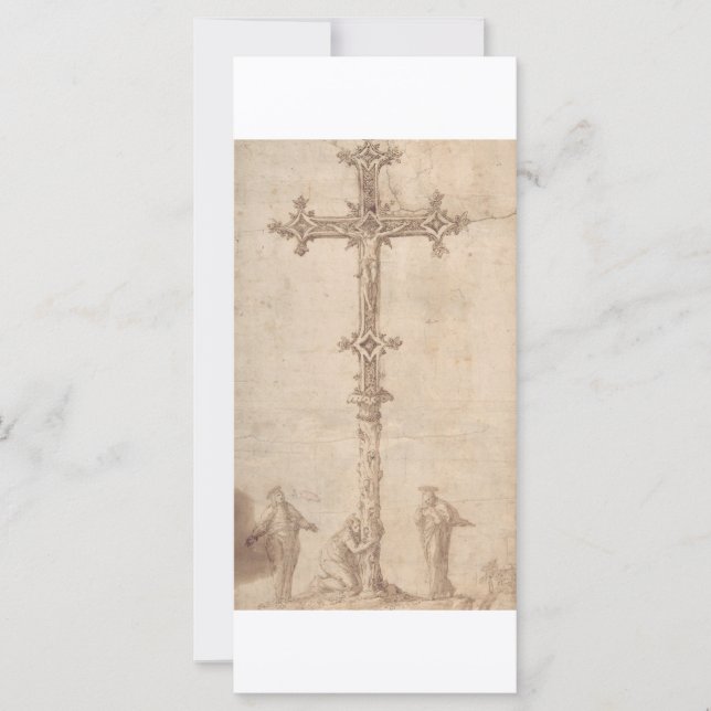 Utforma en Crucifix med Virgin Mary (Framsida)