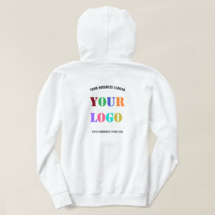 Utforma en egen Logotyp-textaffärsmodell Hoodie