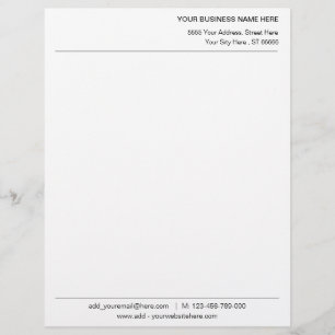 Utforma en egen Personlig-brevhuvud-mall Brevhuvud