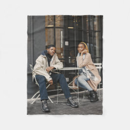 Utforma ett eget foto fleecefilt