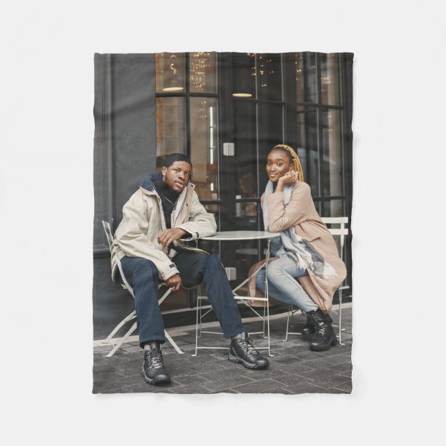 Utforma ett eget foto fleecefilt (Framsidan)