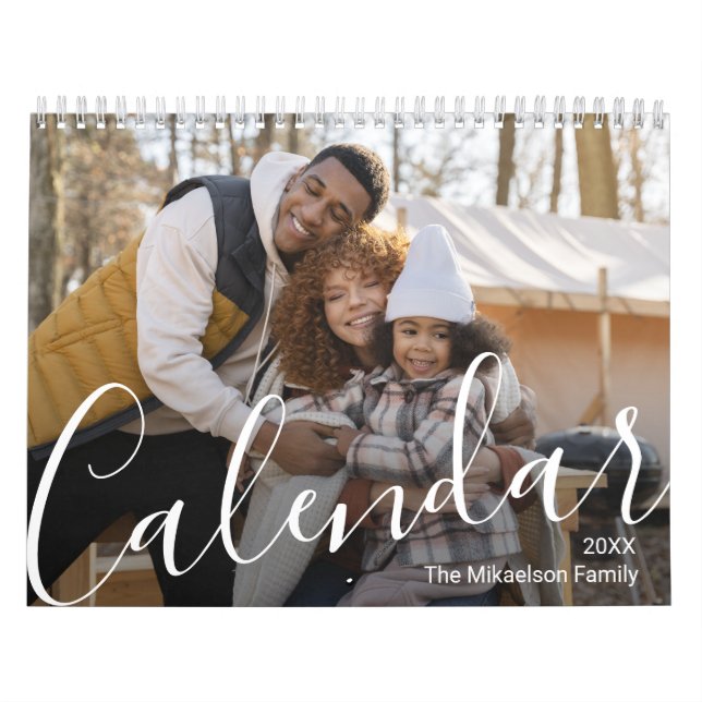 Utforma ett eget foto kalender (Omslag)