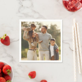 Utforma ett eget foto pappersservett