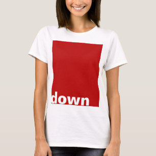 Utforma helt enkelt "rektangeln röd nedåt" + dina  tee shirt