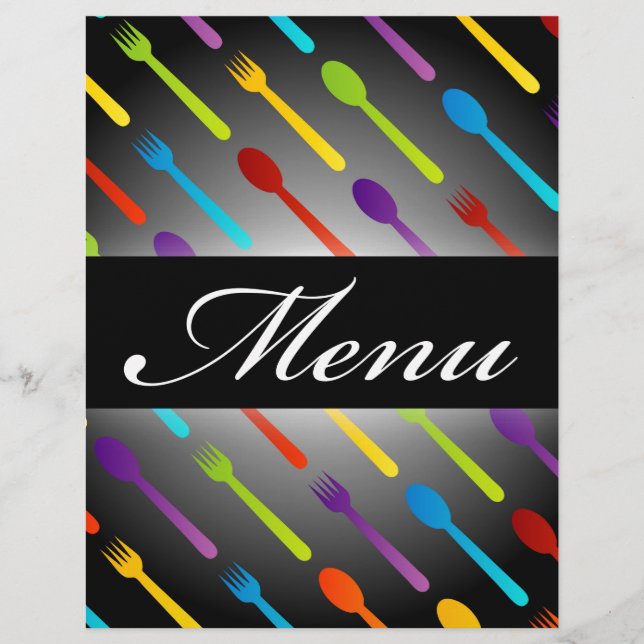 Utforma inslag med skedar och gafflar (Framsida)