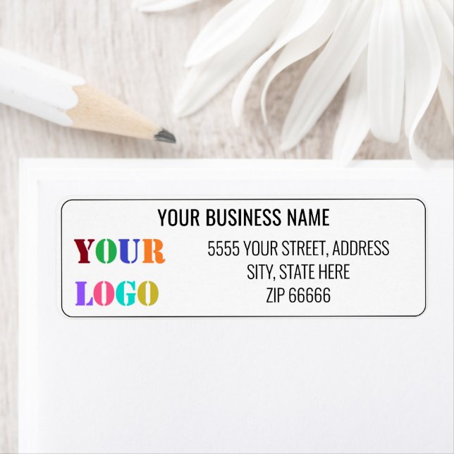 Utforma mallen för egna Returetiketter Returadress Etikett (Insitu)