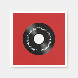 Utforma om från friställda eller anpassa - pappersservett