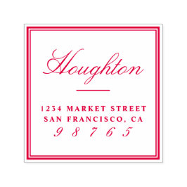 Utforma Returadressen för din egen Anpassningsbar- Självfärgande Stämpel