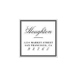 Utforma Returadressen för din egen Anpassningsbar- Stämpel