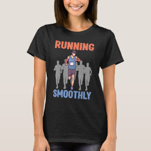 Utforma smidigt Motivational Marathon T Shirt