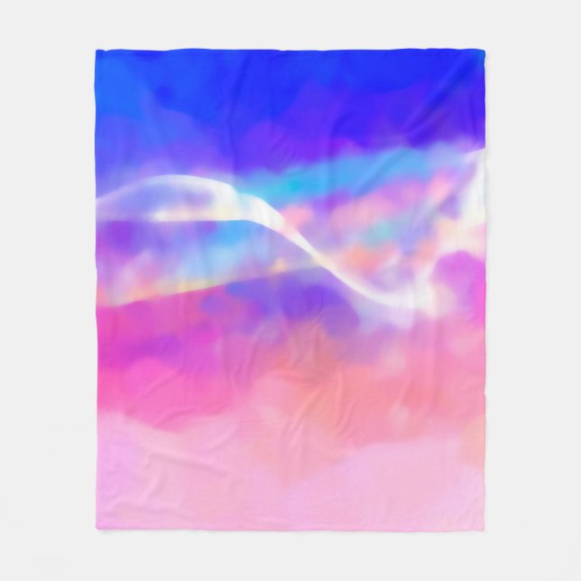 utforma struktur digital art-abstrakt-smo fleecefilt (Framsidan)