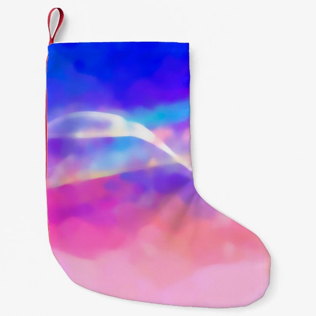 utforma struktur digital art-abstrakt-smo liten julstrumpa (Framsidan)