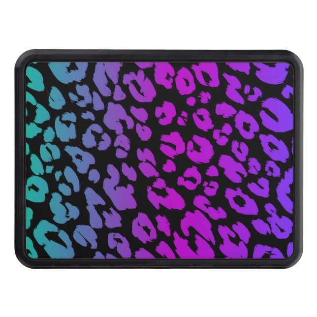 Utformning 1 av Leopard-serien med flera Färgader Dragkroksskydd (Framsidan)