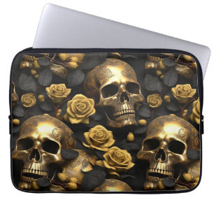 Utformning 8 för Skull- och Ro-serien Laptop Fodral
