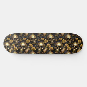 Utformning 8 för Skull- och Ro-serien Mini Skateboard Bräda 18,5 Cm