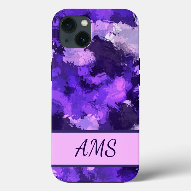 Utformning av Abstrakten lila Blue & Coola (Baksida)