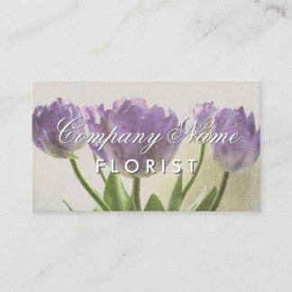 Utformning av affärskort med blommor i eleganten visitkort