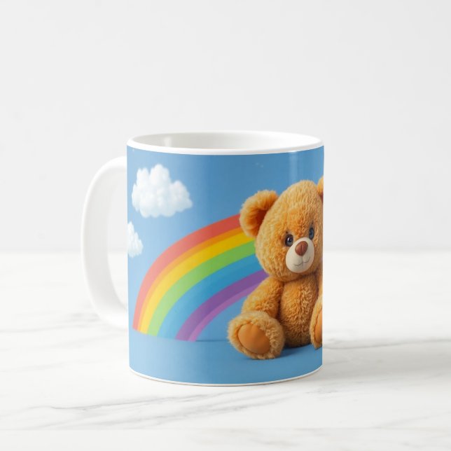 Utformning av akut nalle kaffemugg (Framsida vänster)