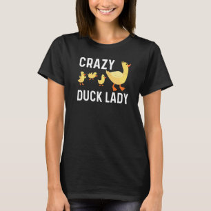 Utformning av anka för kvinnor Mamma Farm Duckling T Shirt