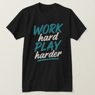 Utformning av arbetshårduppspelningstypografi t shirt