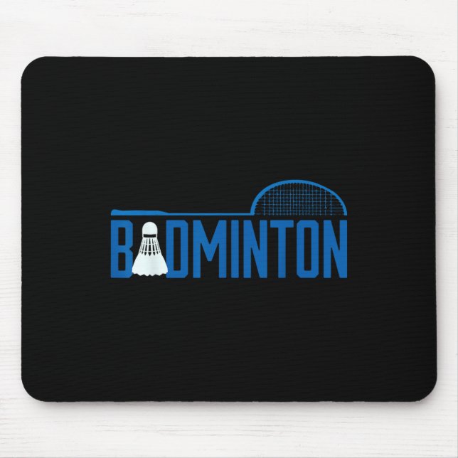 Utformning av badminton Racket Shuttle Sports Musmatta (Framsidan)