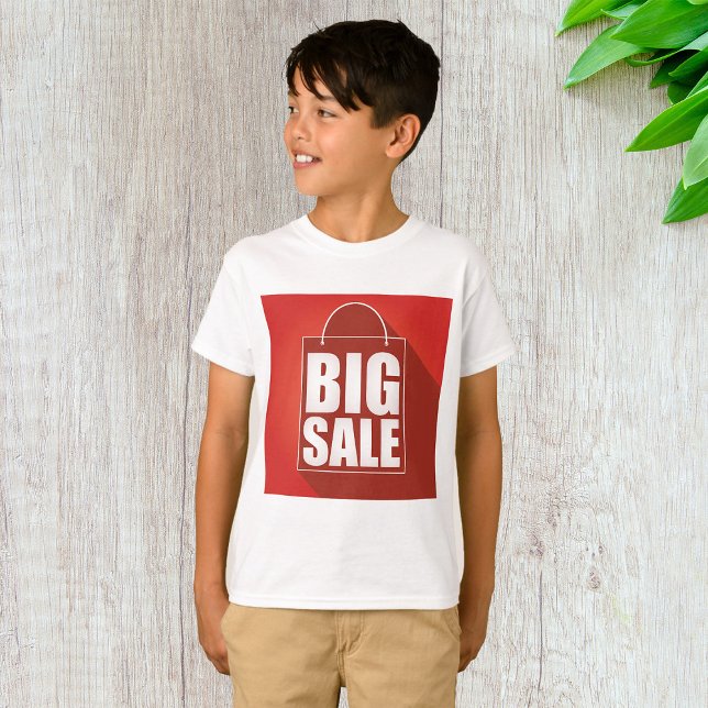 Utformning av Big Sale Red Retail Bet T Shirt (Skapare uppladdad)