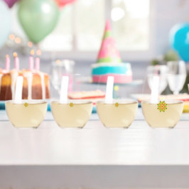 Utformning av blommigt med orange med komplicerade