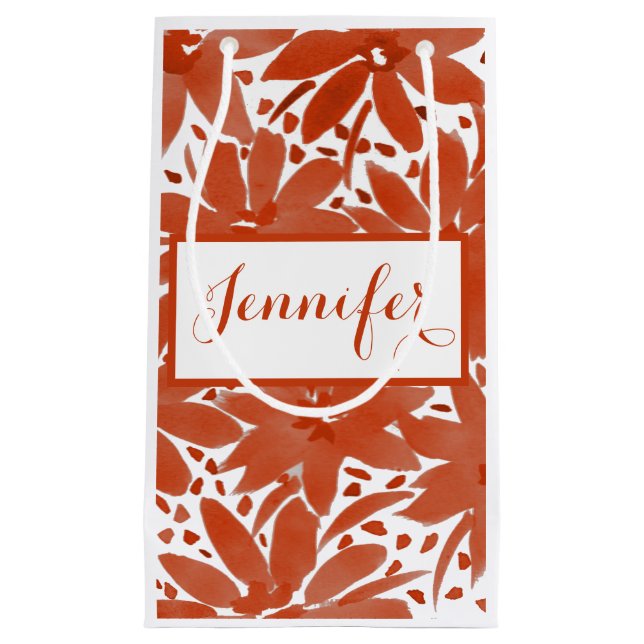 Utformning av Blommigten anpassningsbar i Rust Fär (Framsidan)