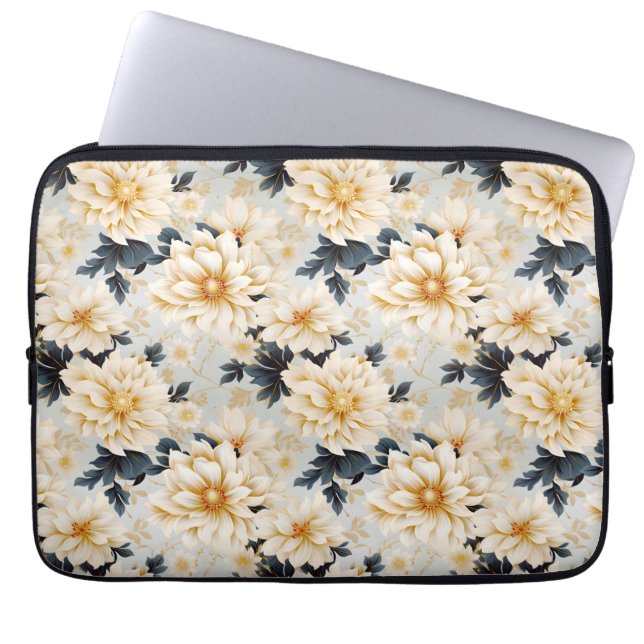 Utformning av Blommigten Bröllop 2 Laptop Fodral (Framsidan)