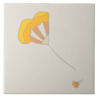 Utformning av blommigtens sammansättning kakelplatta